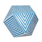 Aryan Side Table - Blue Bone Inlay
