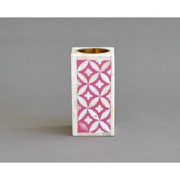 Ines Rectangular Medkhan - Bone Inlay