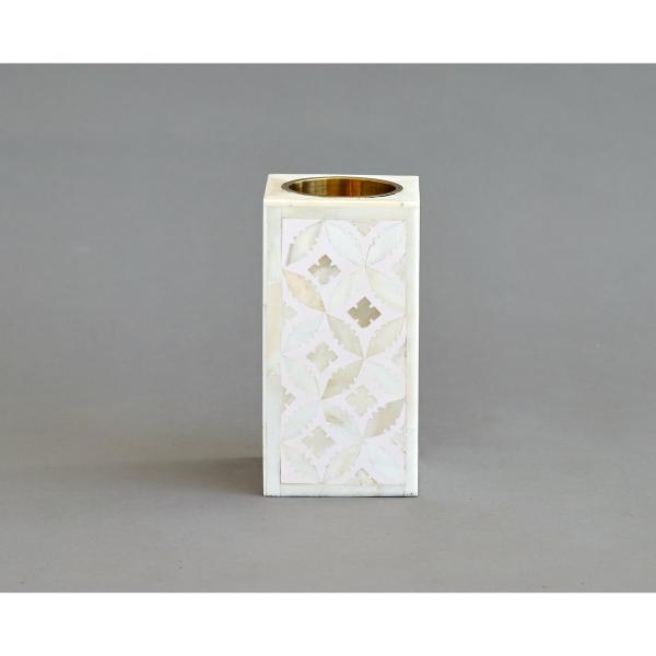 Ines Rectangular Medkhan - Bone Inlay