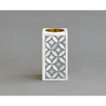 Ines Rectangular Medkhan - Bone Inlay