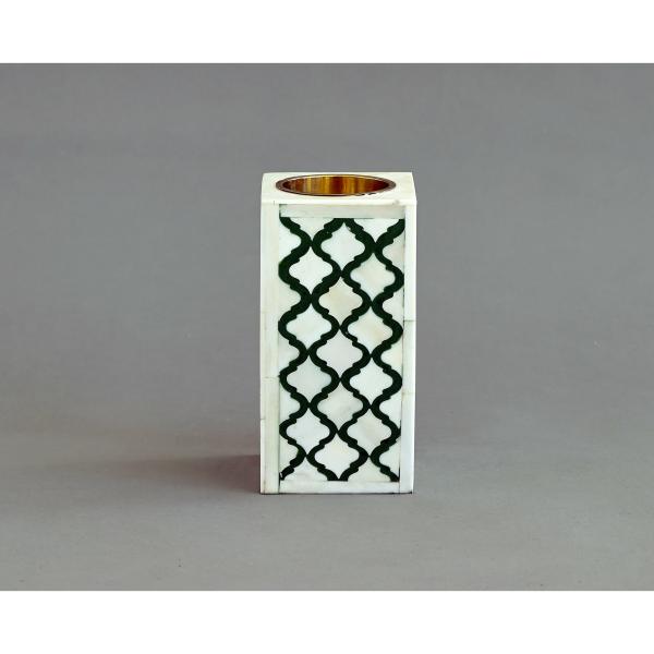Nour Rectangular Medkhan - Bone Inlay