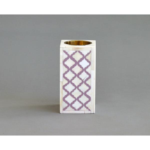 Nour Rectangular Medkhan - Bone Inlay