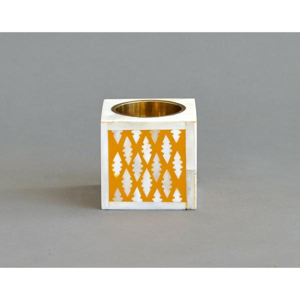 Jawad Square Medkhan - Bone Inlay