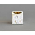 Jawad Square Medkhan - Bone Inlay