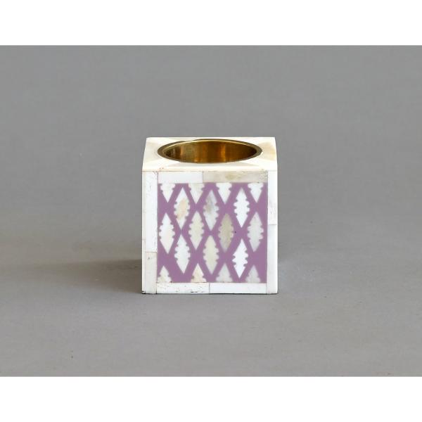 Jawad Square Medkhan - Bone Inlay