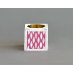Jawad Square Medkhan - Bone Inlay
