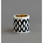 Rabi Round Medkhan - Bone Inlay