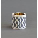 Rabi Round Medkhan - Bone Inlay