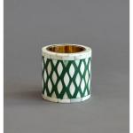 Rabi Round Medkhan - Bone Inlay