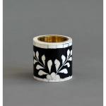 Jamila Round Medkhan - Bone Inlay