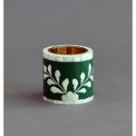 Jamila Round Medkhan - Bone Inlay