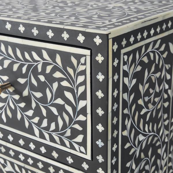 Jade Sideboard Buffet - Black Bone Inlay
