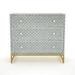 Trikon Chest of Drawers - Grey Bone Inlay