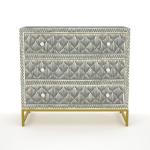 Elnaz Chest of Drawers - Grey Bone Inlay
