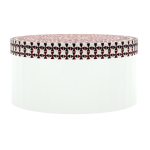 Emre Coffee Table - Red Bone Inlay