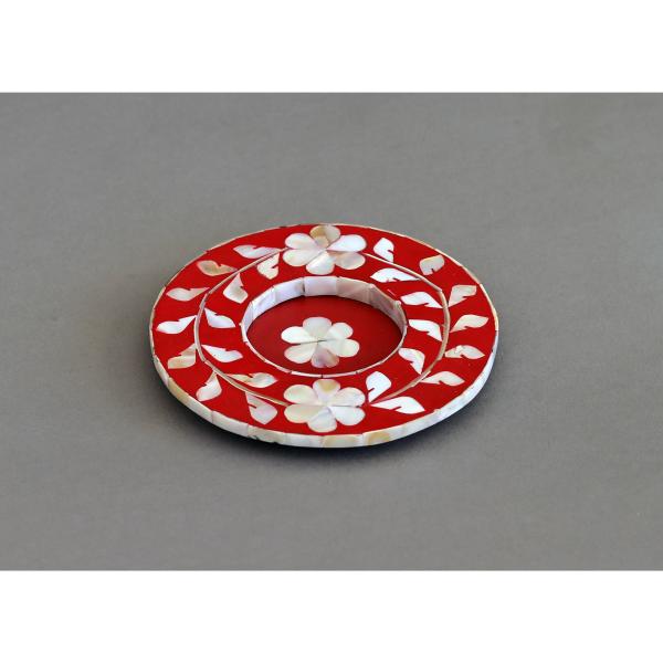 Jamila Drink Coaster - Multicolor Mother of Pearl