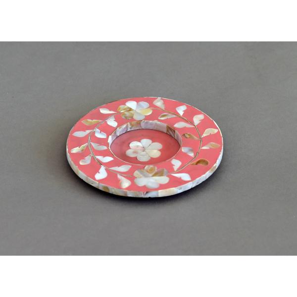 Jamila Drink Coaster - Multicolor Mother of Pearl