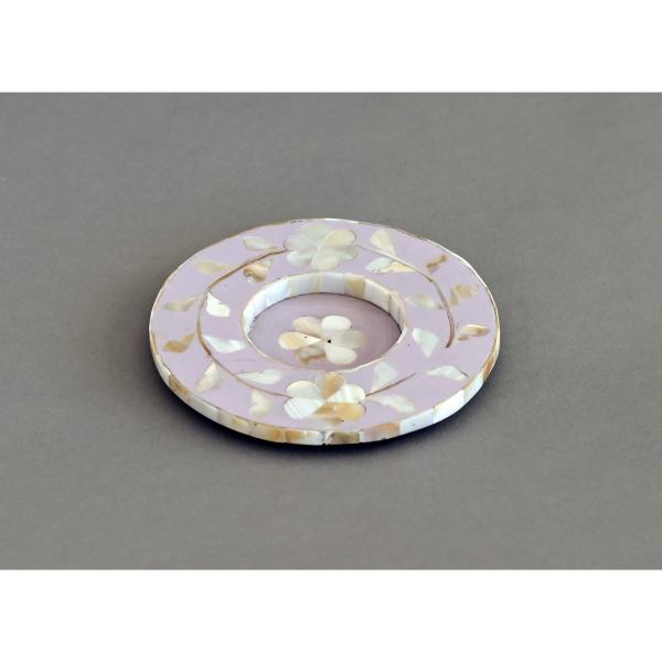 Jamila Drink Coaster - Multicolor Mother of Pearl