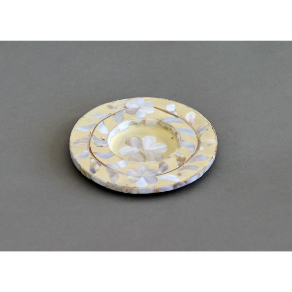 Jamila Drink Coaster - Multicolor Mother of Pearl