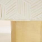 Ameerah Coffee Table - White Bone Inlay