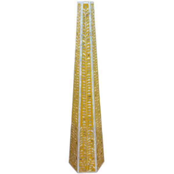 Jamila Medkhan - Yellow Mother of Pearl Inlay