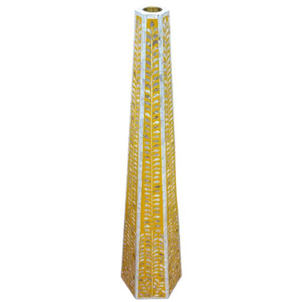 Jamila Medkhan - Yellow Mother of Pearl Inlay