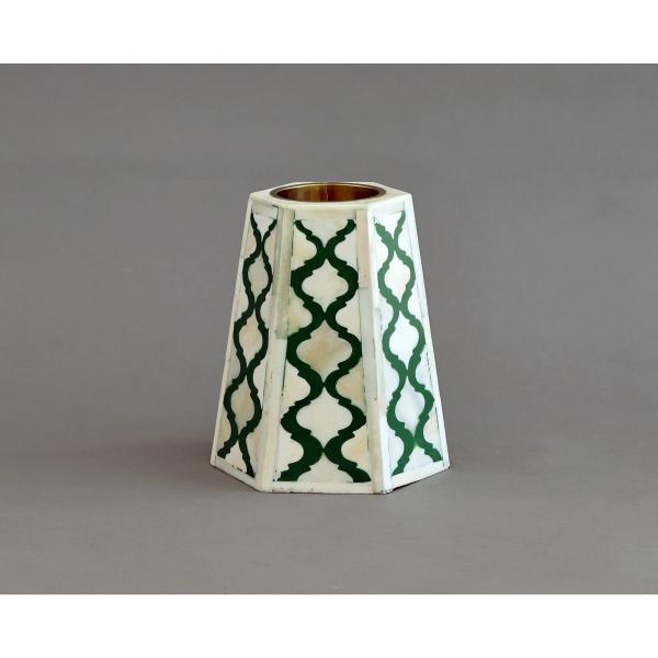 Nour Hexagonal Medkhan - Bone Inlay