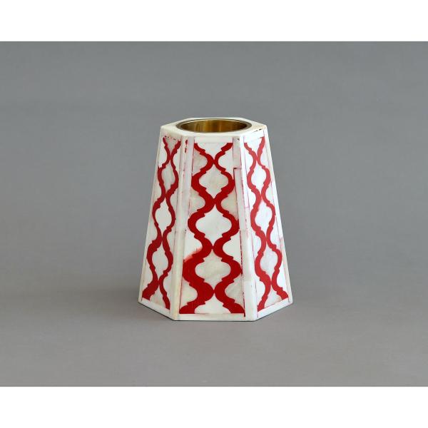 Nour Hexagonal Medkhan - Bone Inlay