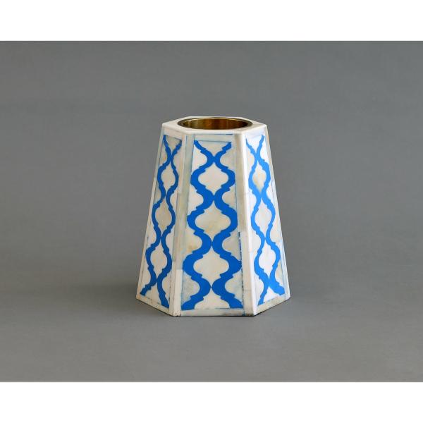 Nour Hexagonal Medkhan - Bone Inlay