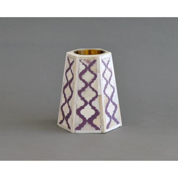 Nour Hexagonal Medkhan - Bone Inlay