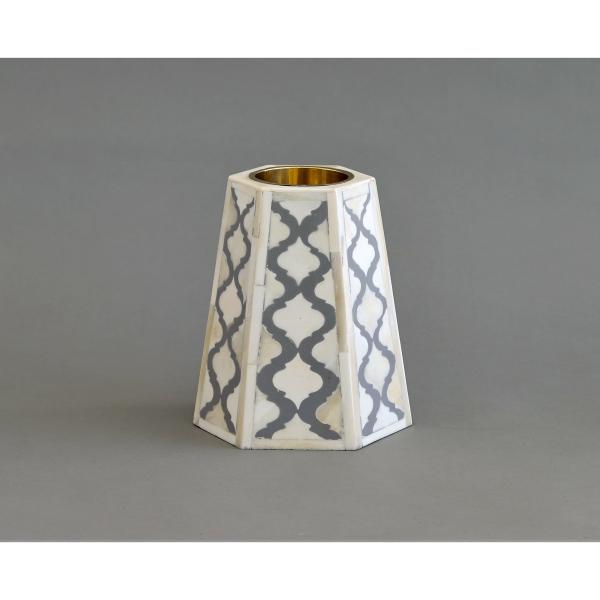 Nour Hexagonal Medkhan - Bone Inlay
