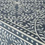 Jade Sideboard Buffet - Navy Blue Bone Inlay