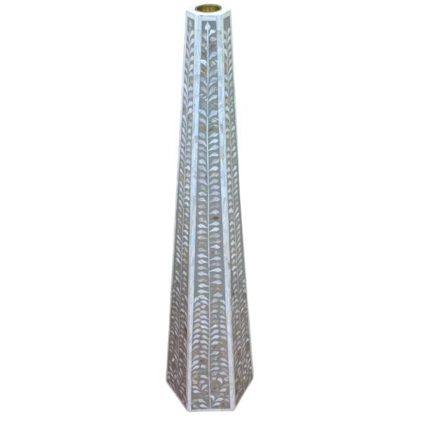 Jamila Medkhan - Grey Mother of Pearl Inlay
