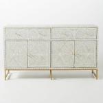 Jade Sideboard Buffet - Grey Bone Inlay