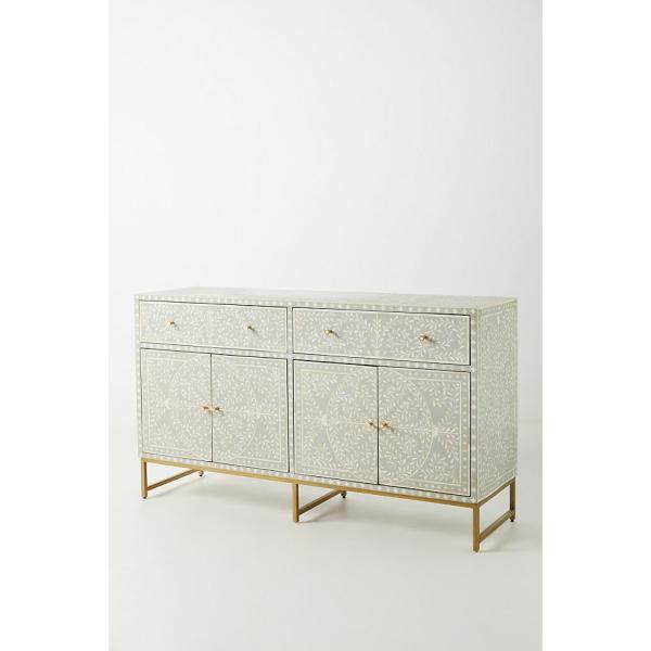 Jade Sideboard Buffet - Grey Bone Inlay