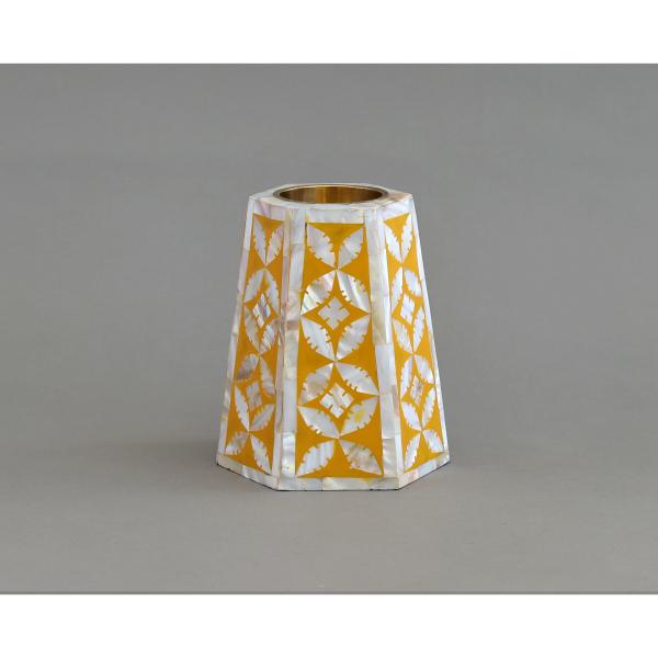 Ines Hexagonal Medkhan - Mother of Pearl