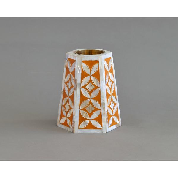 Ines Hexagonal Medkhan - Mother of Pearl