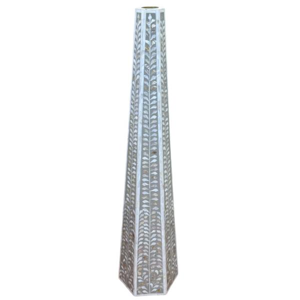 Jamila Medkhan - Grey Mother of Pearl Inlay
