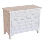 Iris Chest of Drawers - White Mother of Pearl