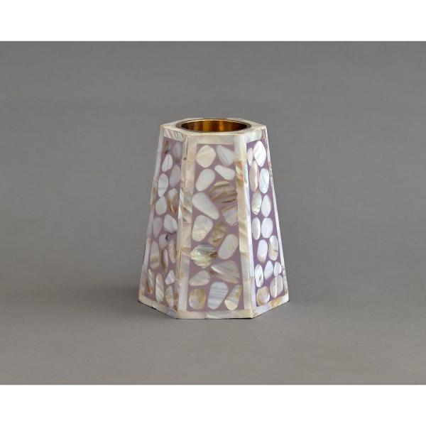 Aleah Hexagonal Medkhan - Mother of Pearl