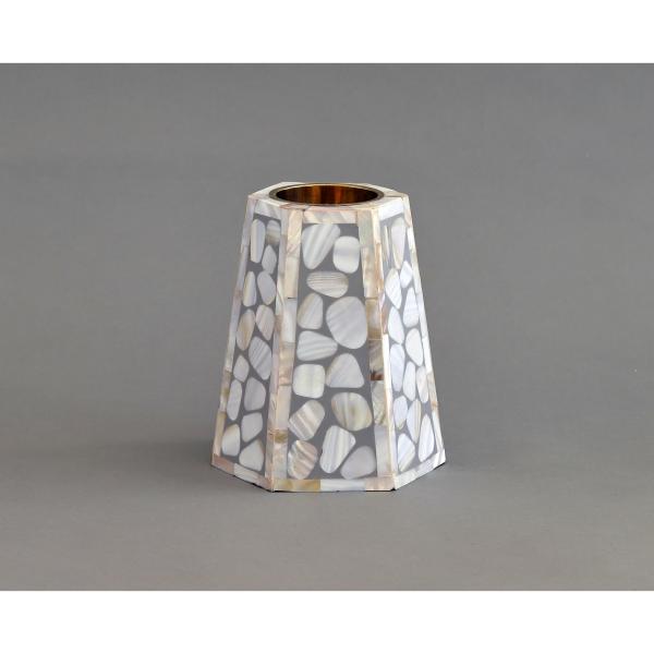 Aleah Hexagonal Medkhan - Mother of Pearl