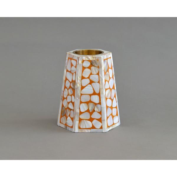 Aleah Hexagonal Medkhan - Mother of Pearl
