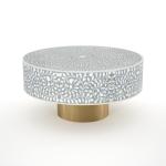 Jade Coffee Table - Grey Bone Inlay