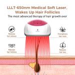 Laser Hair Growth System (FDA Cleared), Hair Regrowth Helmet & Laser Cap, Hair Loss Treatment for Men and Women, Low Level Laser Therapy for Hair Growth, Anti-Thining Treatment