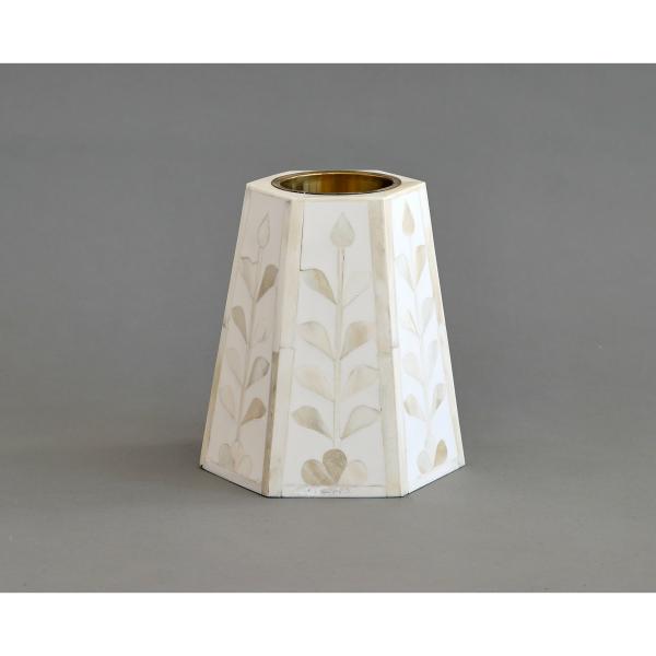 Jamila Hexagonal Medkhan - Bone Inlay