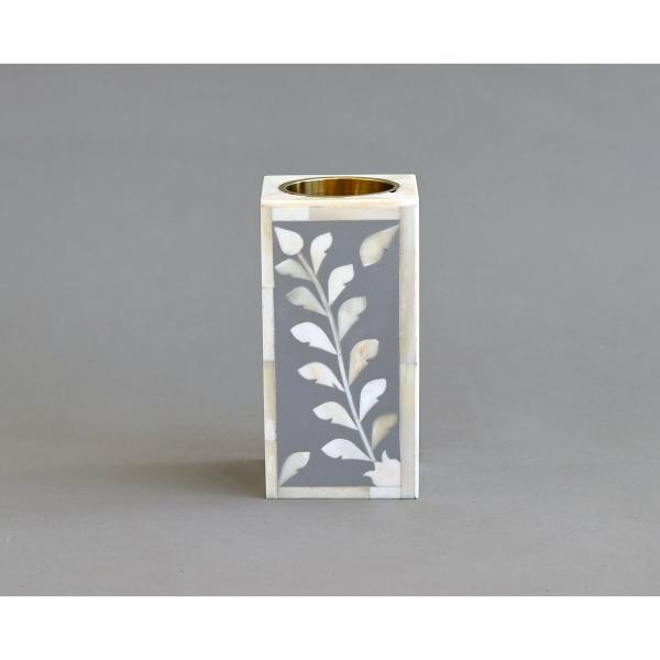 Jamila Rectangular Medkhan - Bone Inlay
