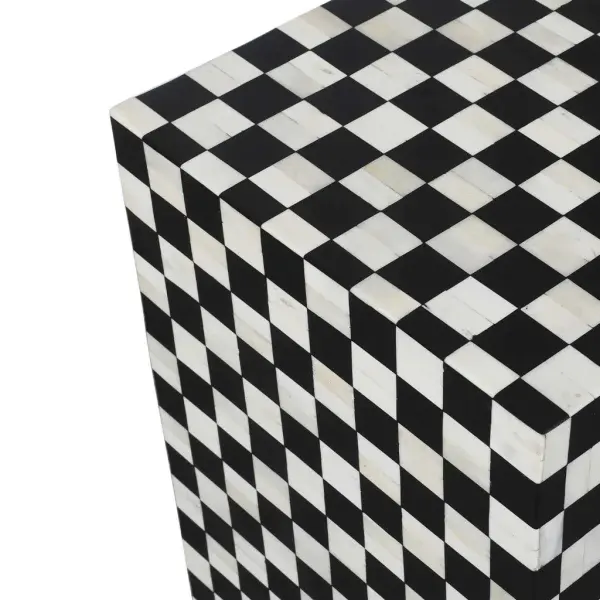 Maze Console - Black Bone Inlay