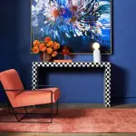 Maze Console - Black Bone Inlay