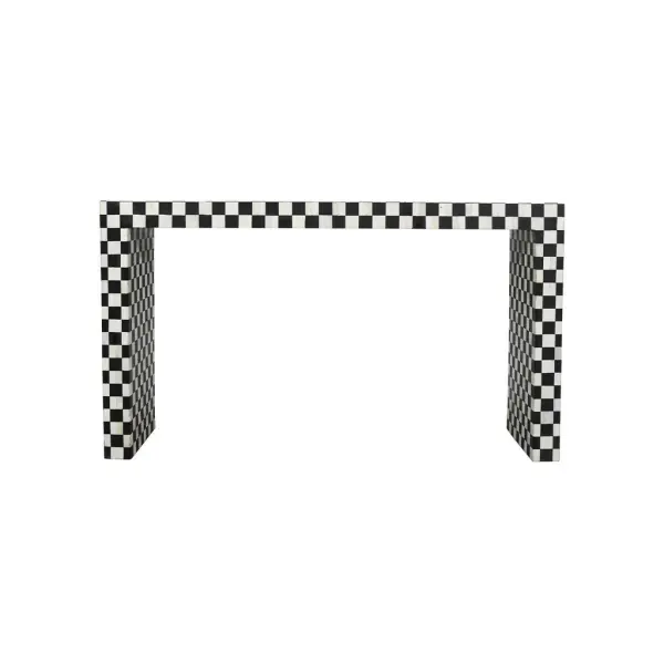 Maze Console - Black Bone Inlay