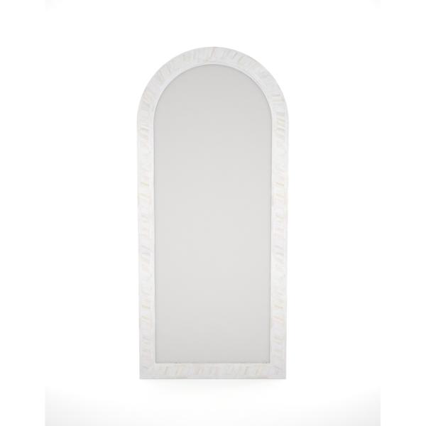 Ameerah Mirror - White Bone Inlay